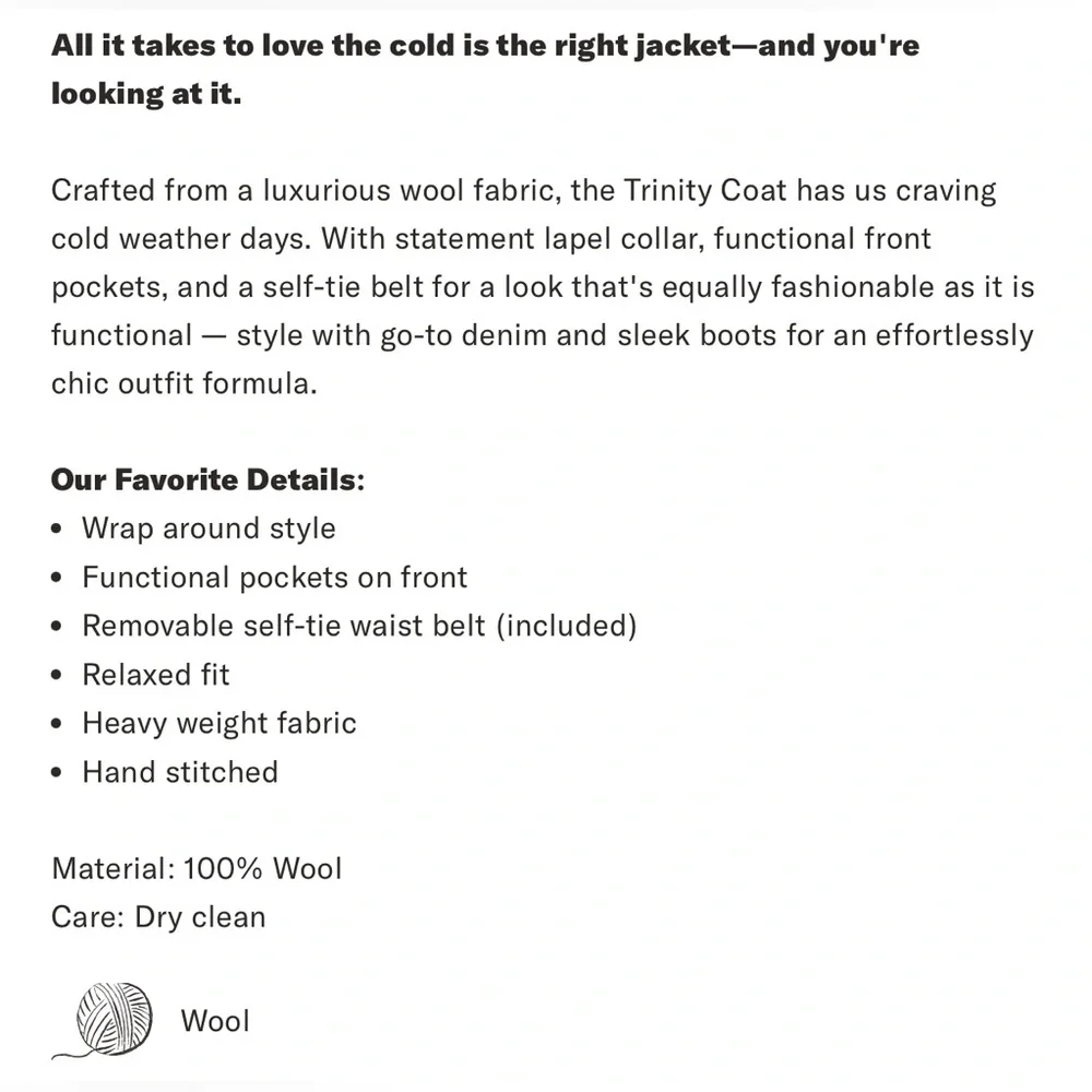 Tuckernuck Tan Wool Trinity Coat - Picture 10 of 10